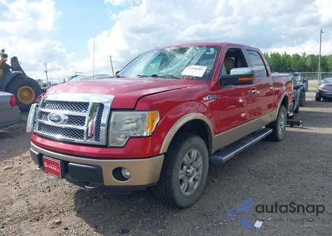 2011 Ford F-150 Lariat z USA, uszkodzony, nr VIN 1FTFW1EF9BFB51401